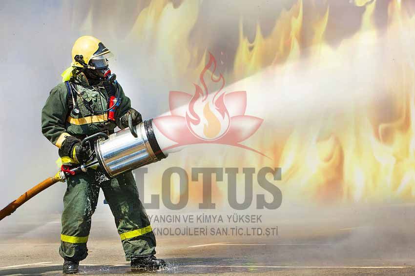 Köpüklü Yangın Söndürme Sistemleri Hakkında - Lotus Yangın