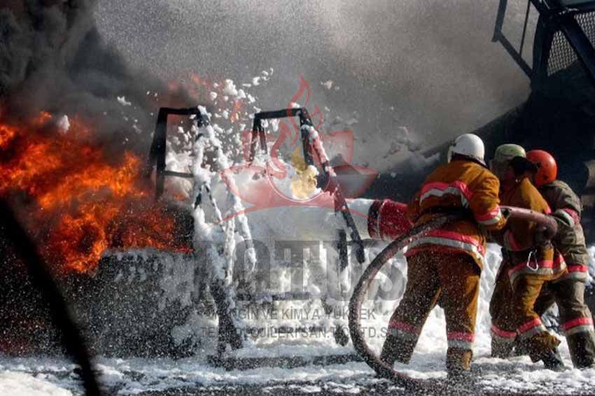 B Sınıfı Yangınlar İçin Kullanılan Köpük Ajanı